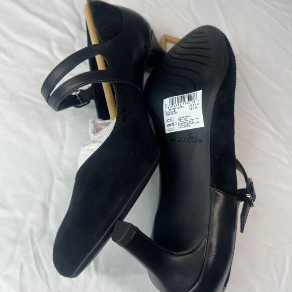 Clarks Mary Jane Heels Dancer Reece New In Box - Picture 6 of 8